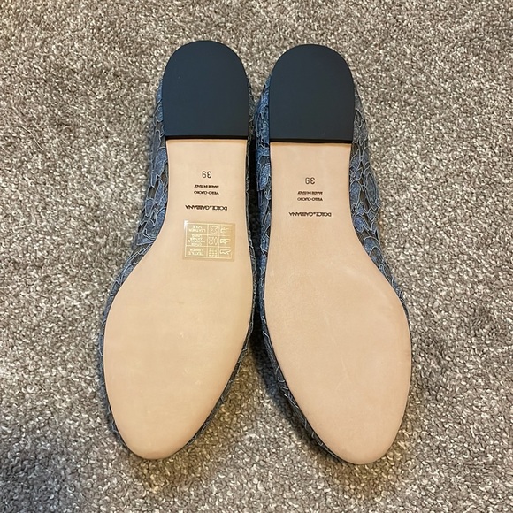 Dolce & Gabbana Vally lace crystals flats, grey, New with full packaging, 39 - Picture 2 of 15